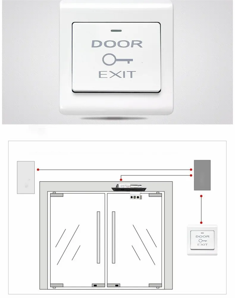 exit switch for access control